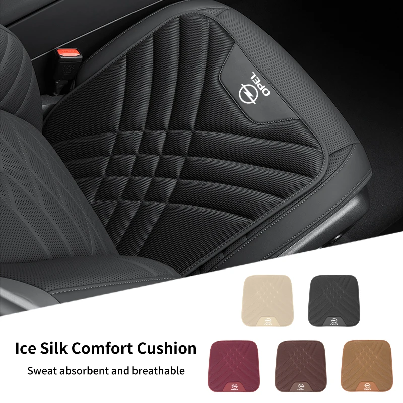 Car Leather Cushion Seat Protector Cover Anti-Slip Pad Accessories For Opel Corsa Astra Insignia Vectra Zafira Meriva Mokka Gran - view 4