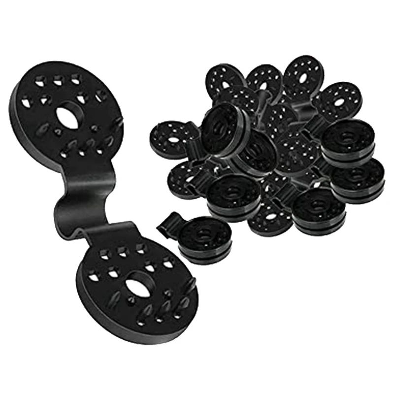 Heavy Duty Lock Grip para Shade Cloth, Tarp Clips, 55 pcs