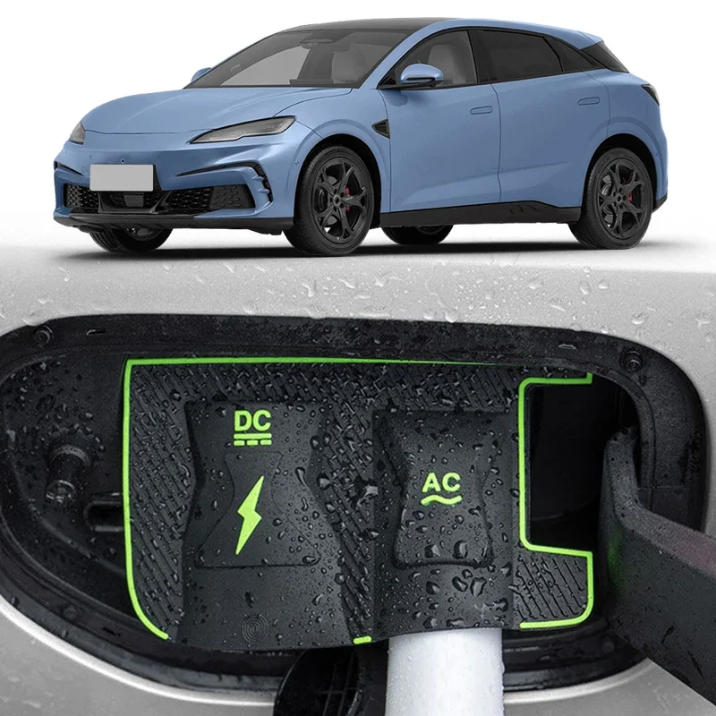 

New Energy Car Rain Shield Sticker For BYD Atto 1 Dolphin Surf Seal 6 7 GT Sealion 7 EV Charging Port Waterproof Protector Cover