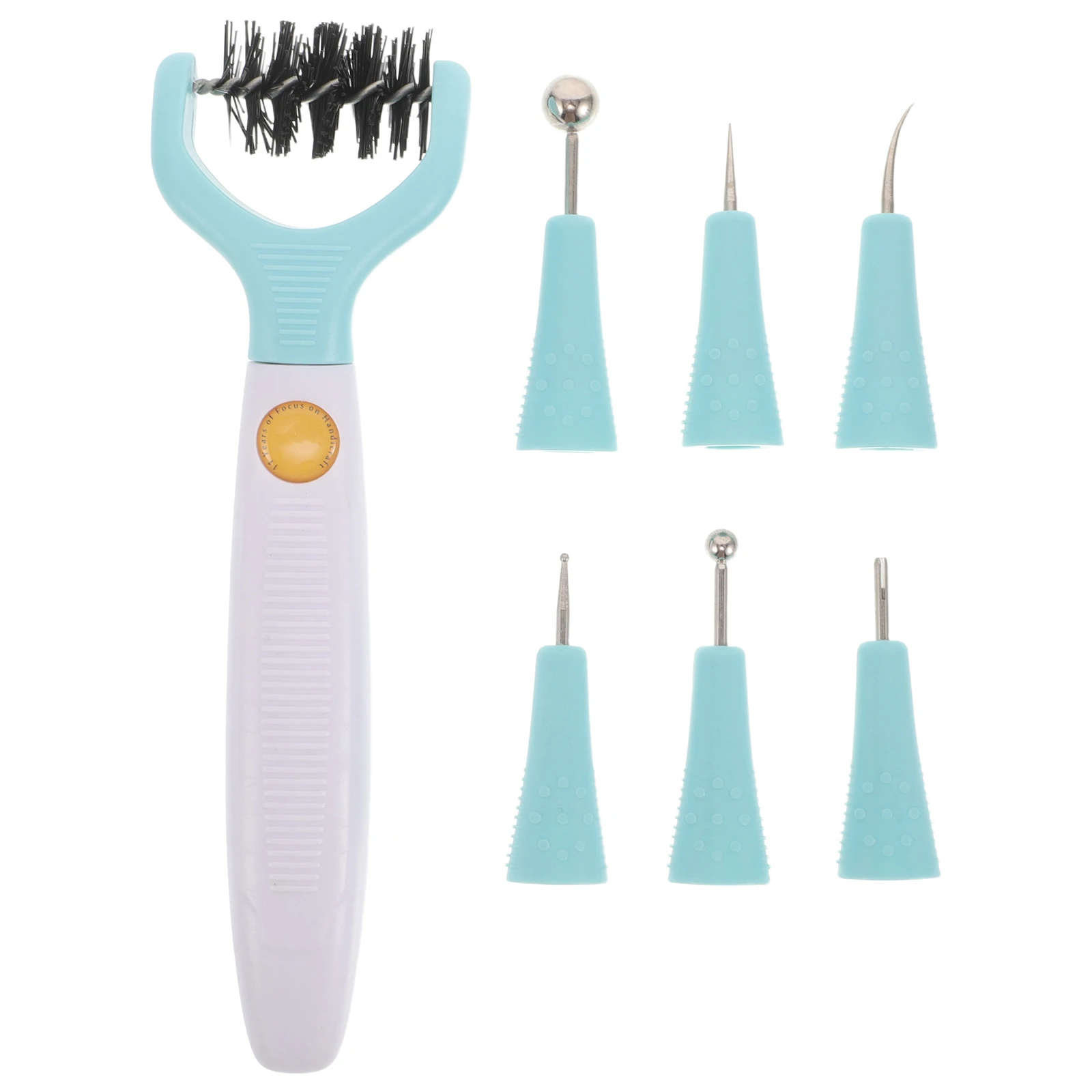

Paper Flower Tool Set Multipurpose Foam Pad Cleaning Tools for DIY Scrapbooking Craft Supplies Plastic Making Kit
