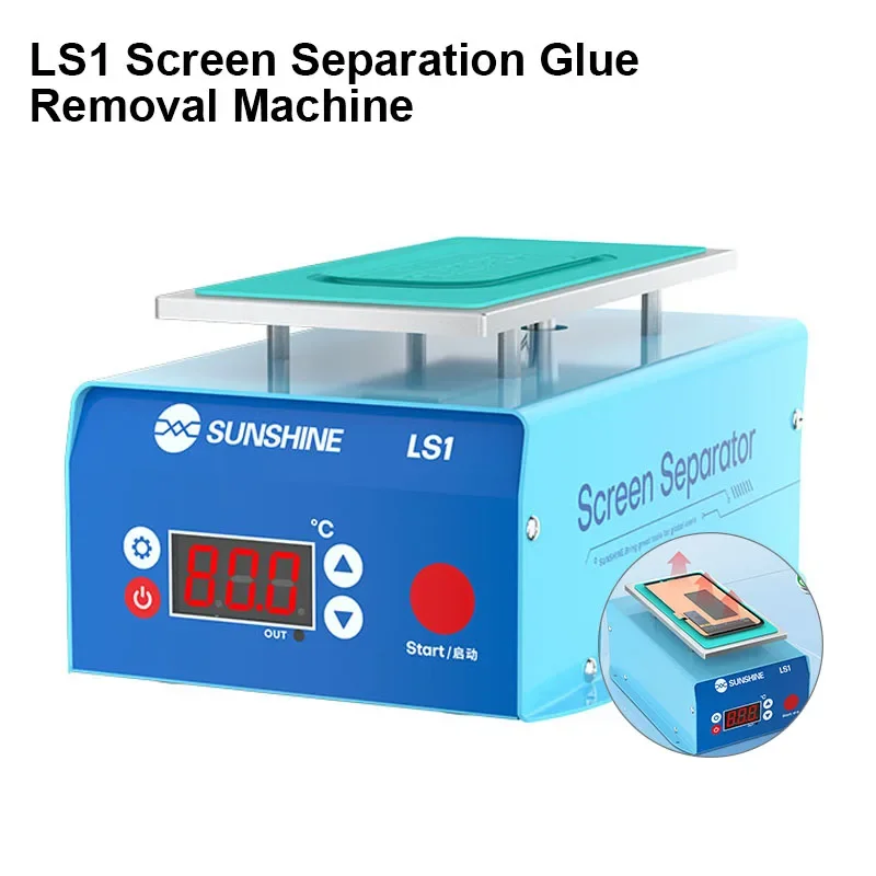 

SUNSHINE LS1 LCD Screen Remover Glue Removal Machine for IP Android Samsung LCD Touch Screen Quick Disassembly Heating Platform