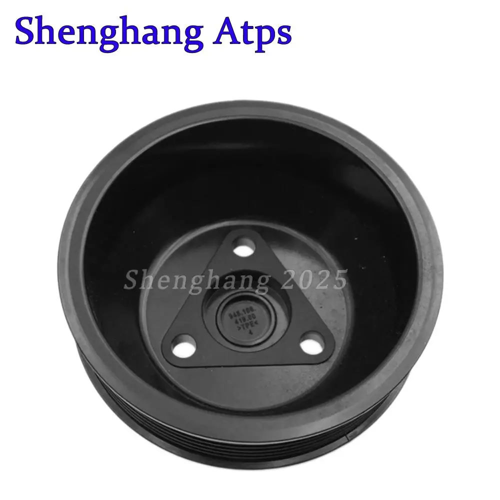 94810609100 94810609101 Engine Water Pump Pulley For Porsche Cayenne E2 2011-2018 Cayenne 2007-2010 Panamera 970 2010-2016 4.8L