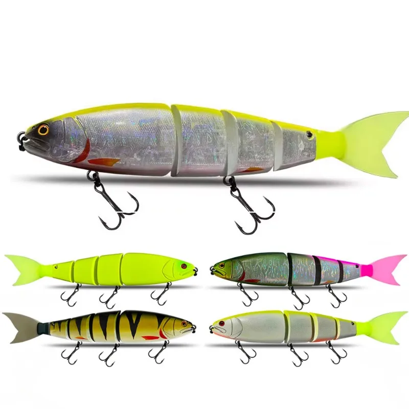 

Giant Jointed Claw Swimbait Bait Pike Lure 300mm Square Tail Floating/Sinking Giant Hard Artificial Bait Big Game Fishing Gear