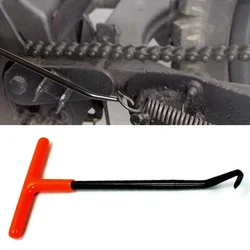 1pc Repair Tool For Springs Removal Motorcycle Exhaust Spring Hook T Shaped Handle Exhaust Pipe Spring Puller Installer Hooks