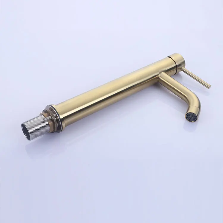 

Gold high-end basin faucet, washbasin, wash basin, hot and cold faucet