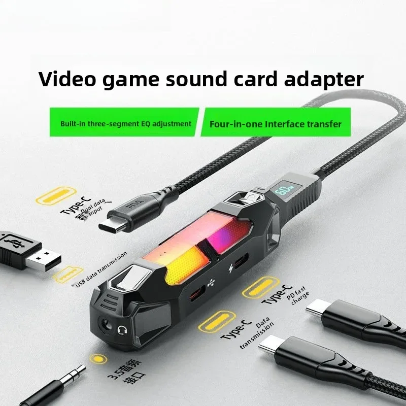 Adapter Power Digital Display Type-c Charging Headset 3.5 Adapter Tablet iPad Mobile Android