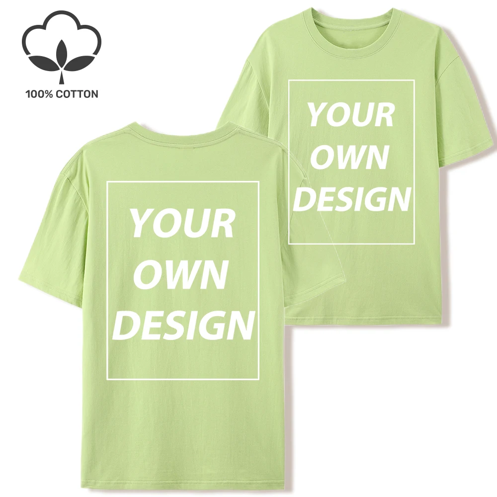 21 Farben Individuelles T-Shirt Personalisiertes Design Damen Casual Rundhals-T-Shirts Baumwolle Sommerkleidung Y2K Atmungsaktive Oversize-Tops – Detail 21