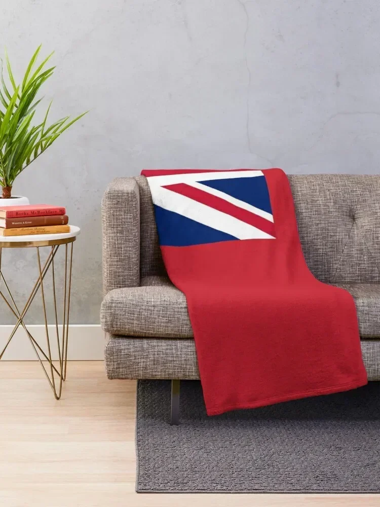 Canada Red Ensign Flag vintage canadian symbol HD High Quality Online Store Throw Blanket Designers Thins Blankets