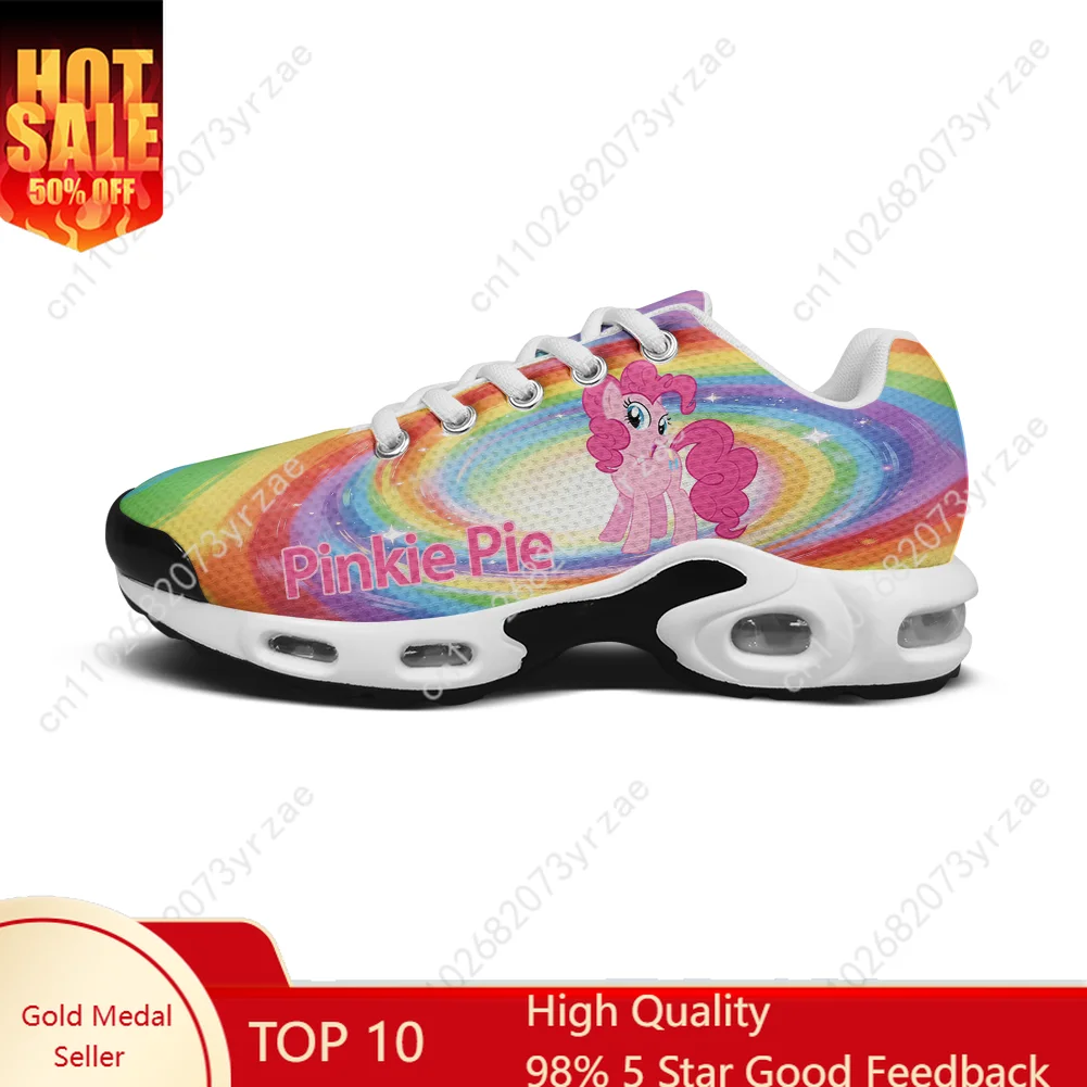 

Pinkie Pie Air Cushion Sneakers Man Woman Sneaker My Little Pony Friendship Is Magic Fashion Cosplay Shoes Custom Shoe