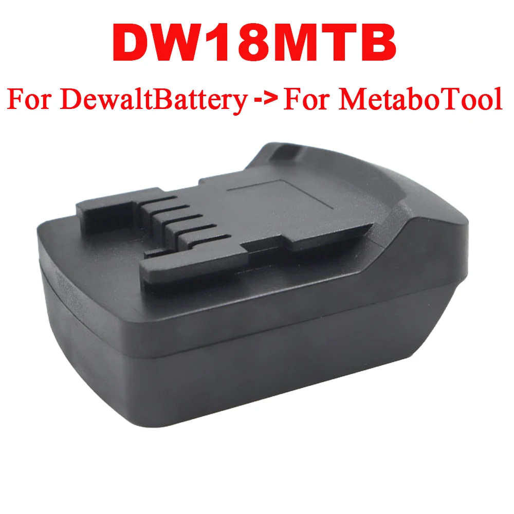 DW18MTB Battery Adapter Converter for Dewalt 18V 20V Li-ion Battery Convert To for Metabo 18V Battery on For Metabo 18V Tools