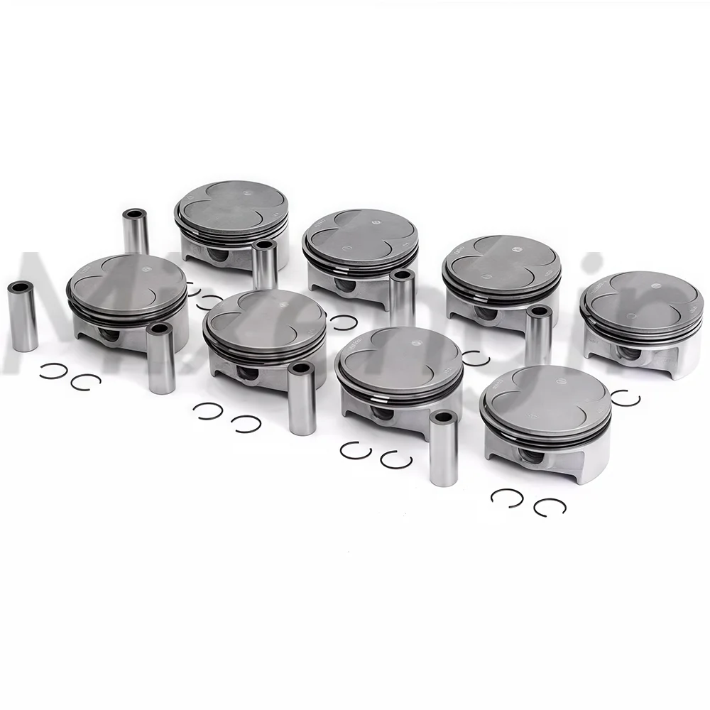 8pcs Engine Piston Rings Set 92.00mm For BMW X5 545i 645Ci 745i 745Li E53 E60 E61 E63 E64 E65 E66 N62 N62B44 4.4L V8 GAS 02-06