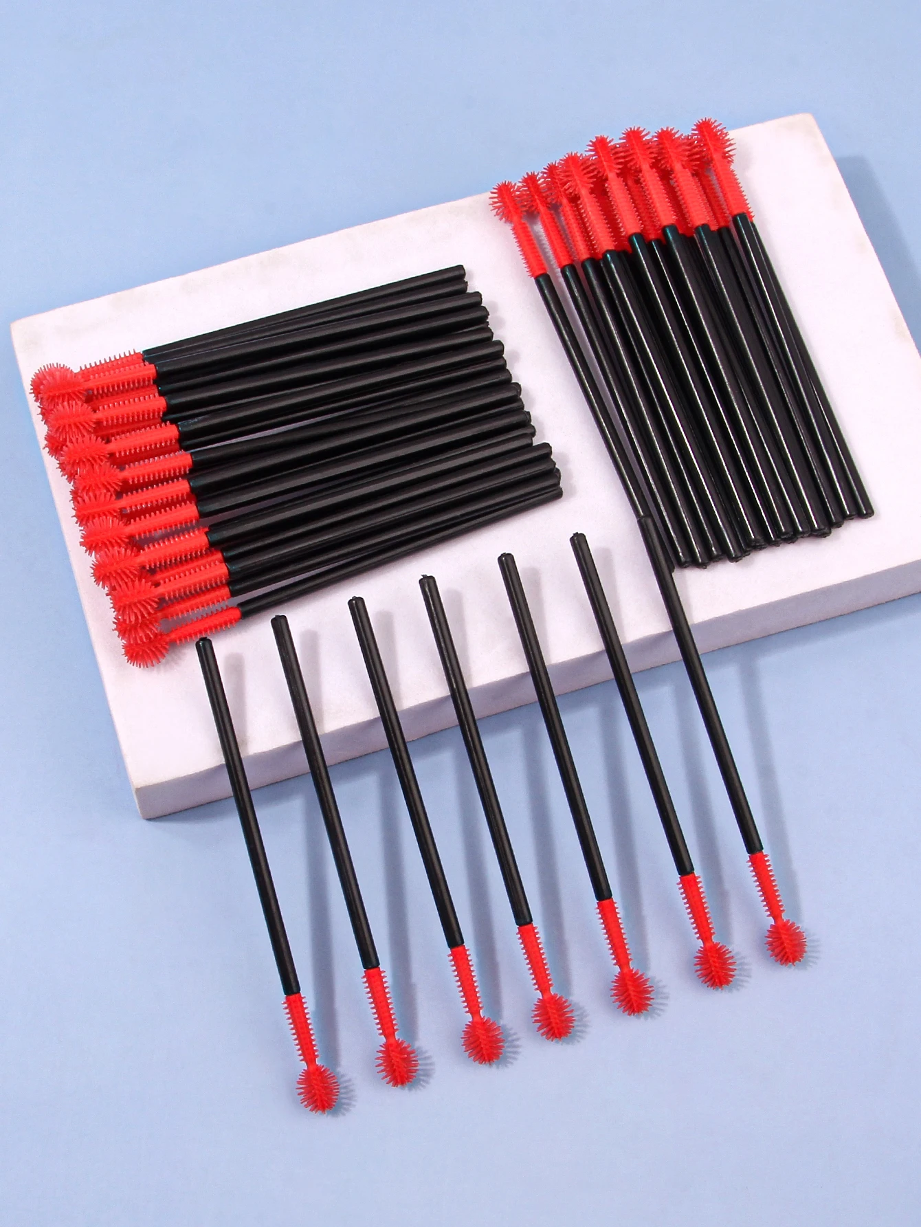 Winky แปรงขนตาแบบใช้แล้วทิ้งอุปกรณ์ต่อขนตาชุดแปรงแต่งหน้าแปรงปัดมาสคาร่า applicator Brosse cils