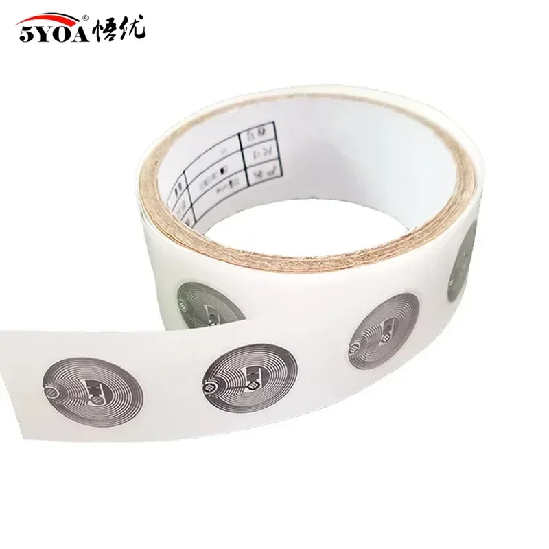 5YOA 13.56mhz CUID Changeable S50 1K RFID Sticker Wet Inlay NFC Tag Sector 0 Block 0 UID Rewritable NFC Andriod MCT Copy Clone