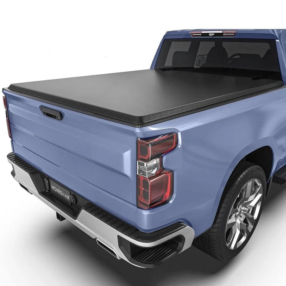 Soft Roll Up Tonneau Cover Fit for 2020 2026 Silverado 2500 3500 HD 6.9ft