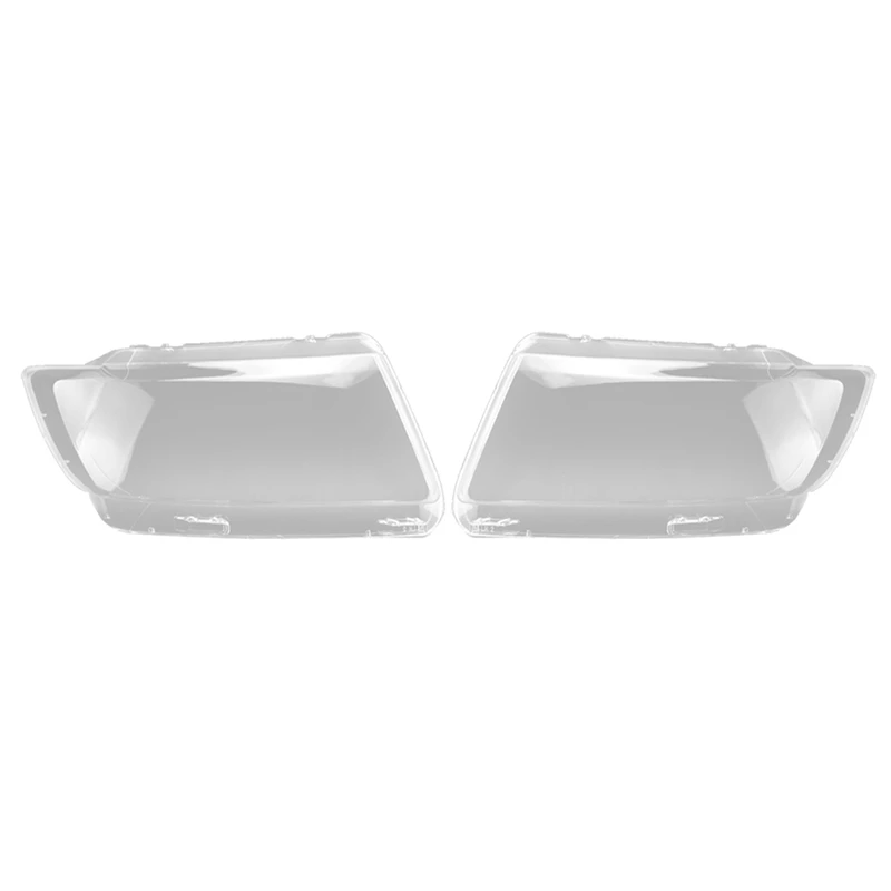 

1Pair Left+Right For Jeep Compass 2011-2016 Car Headlight Lens Cover Head Light Lamp Lampshade Front Light Shell Cover