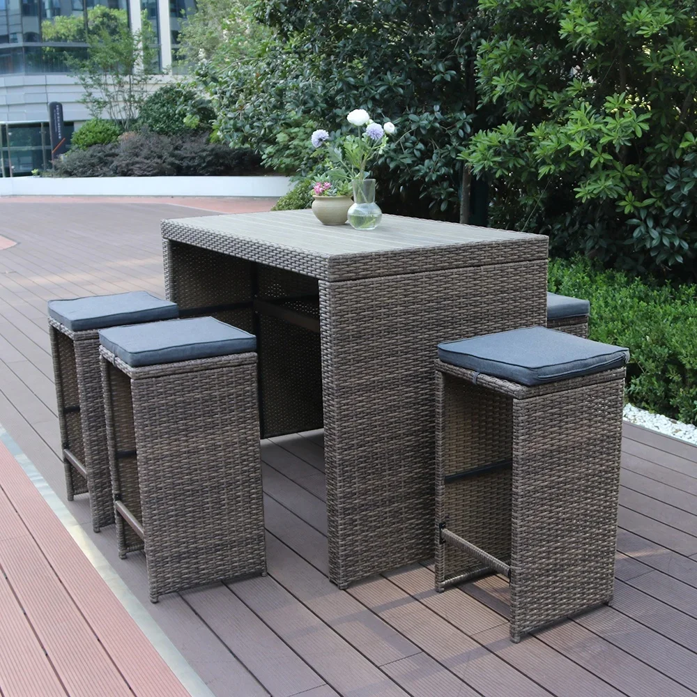 China Factory Selling Directly Garden Sofa Set bar Rattan Set for Hot Sale
