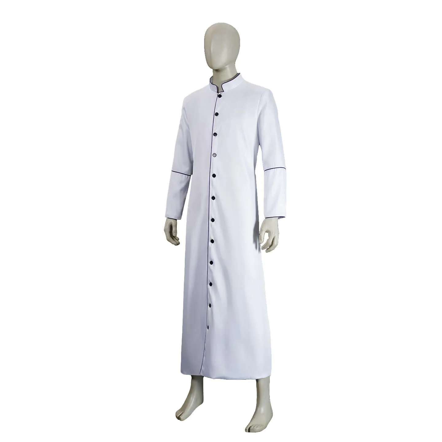 

Medieval Clergyman Vestments Roman Priest Robe Halloween Cosplay legend Clergy Costume