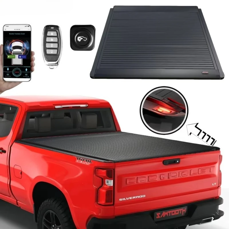 For Chevy Silverado 1500 2500 3500hd Crew Cab 8.2ft Standard Para Bed Covers Retractable Manual Tonneau Cover 2020-2025