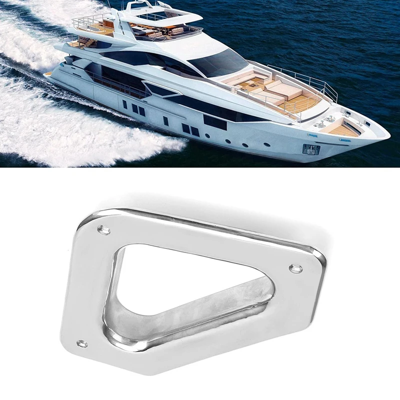 

Triangular Ship Fairlead,Stainless Steel Ship Mooring Hole High Strength Hawse Fairlead Boat Hardware Assembly Parts