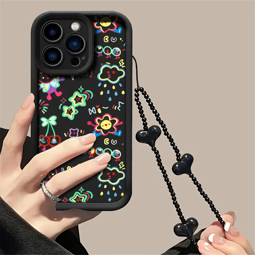 Phone Cases For Samsung Galaxy S26 S25 S24 S23 Note 20 Ultra S22 S21 Plus A55 A16 A26 A36 A54 A56 Cartoon Elf Shockproof Cover