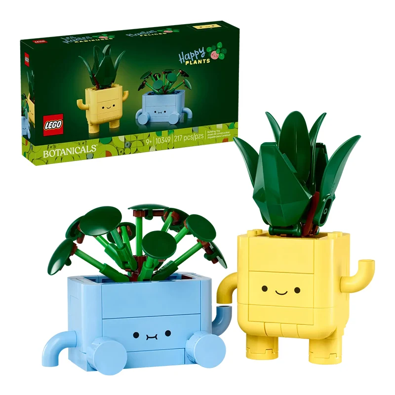 

LEGO Plant Flower Bouquet Series 10349 Happy Pot Sculpture Building Block Toy Gift for Boys and Girls