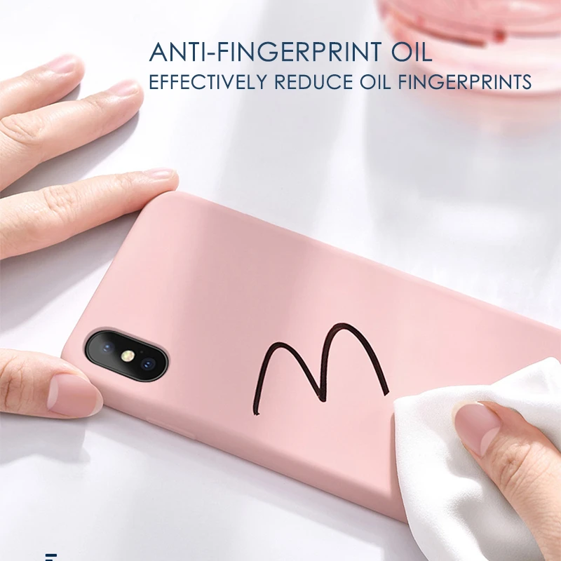 Luxury Liquid Soft Silicone Case For iPhone 7 6 6s 8 Plus 5 5s SE X Xs 11 Pro Max XR Case Candy Color Capa Shockproof Back Cover - náhled 3