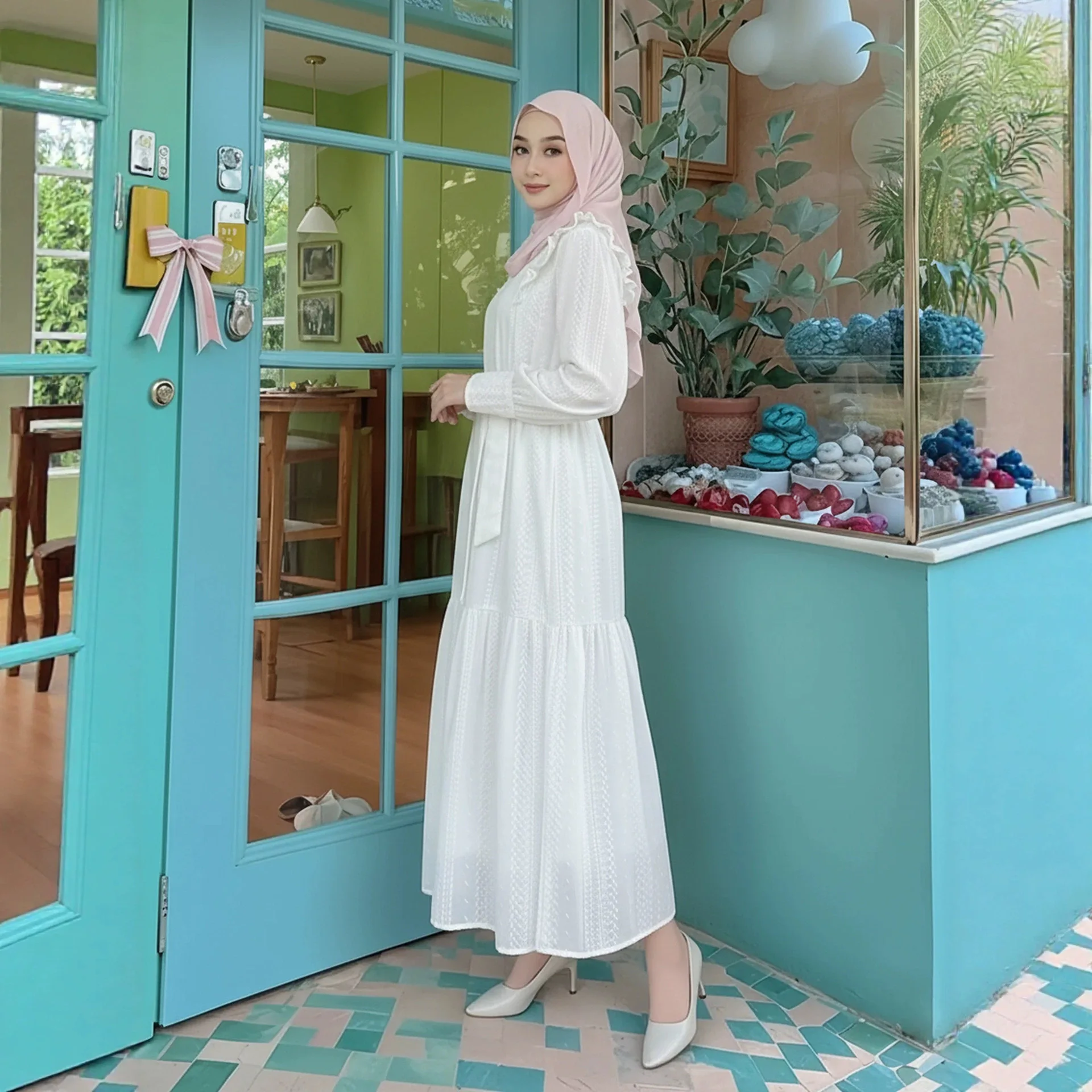 Muslim Dubai Malaysia Indonesi - Embroidery In Indonesia ulasan dan harga