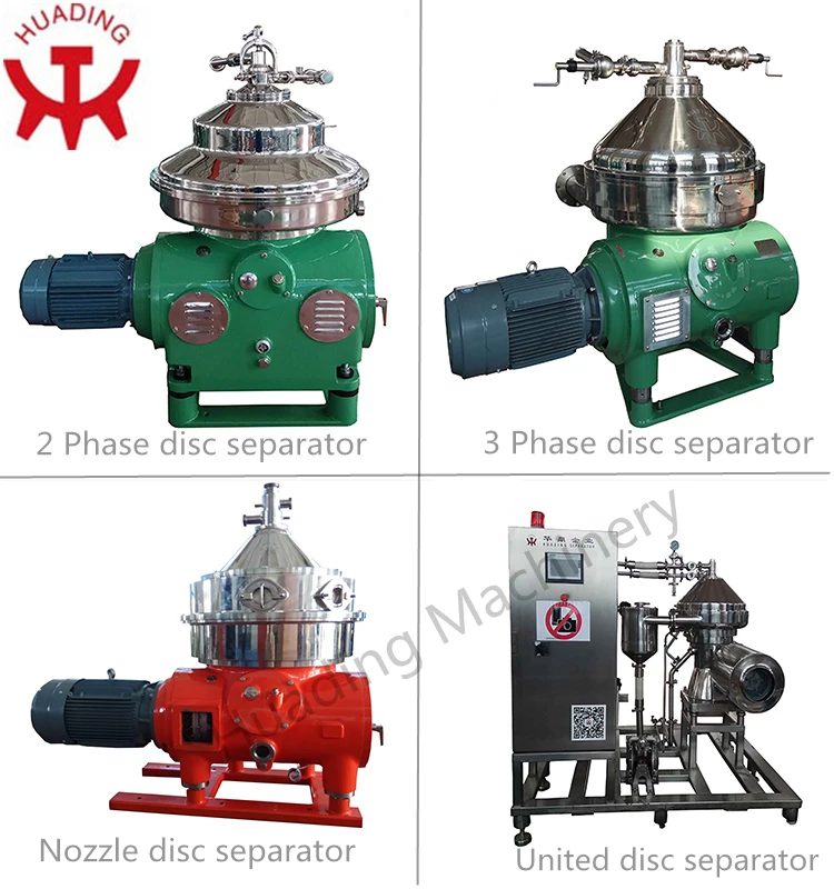 Solid Liquid Separator Machine Centrifuge Oil Water Solid Separator Disc Centrifuge