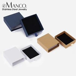 eManco (Custom Logo Box) 2.5CM Necklaces Bracelets Earrings Gift Boxes Wholesale and Direct Mail Support Contact Seller