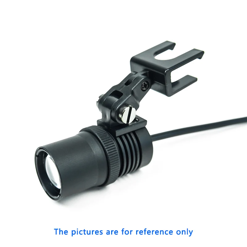 مجموعة ملحقات المصابيح الأمامية بمشبك Burite Burite Pc ملحقات Loupes تناسب loupes #4