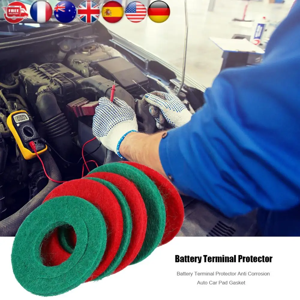 

10 шт. BC2127 защита клемм аккумулятора антикоррозийный автомобильный набор прокладок