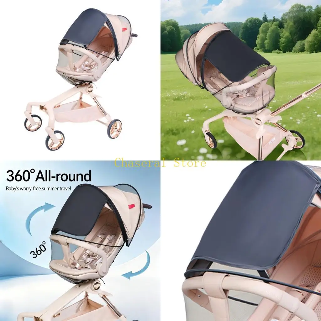 E7CE Strollers Insect Net Breathable Full Coverage Mosquitoes Net for Baby Carriers