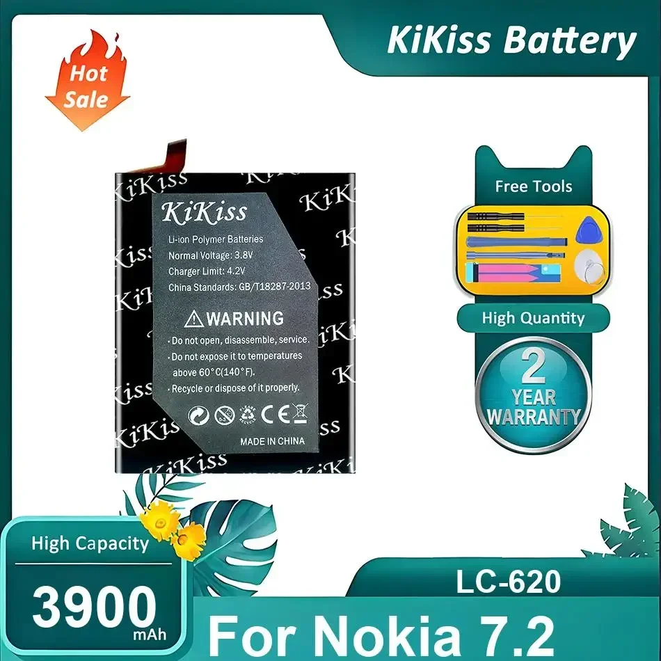 

LC-620 Battery For Nokia 7.2 High Quanlity Batteries ,with Tools