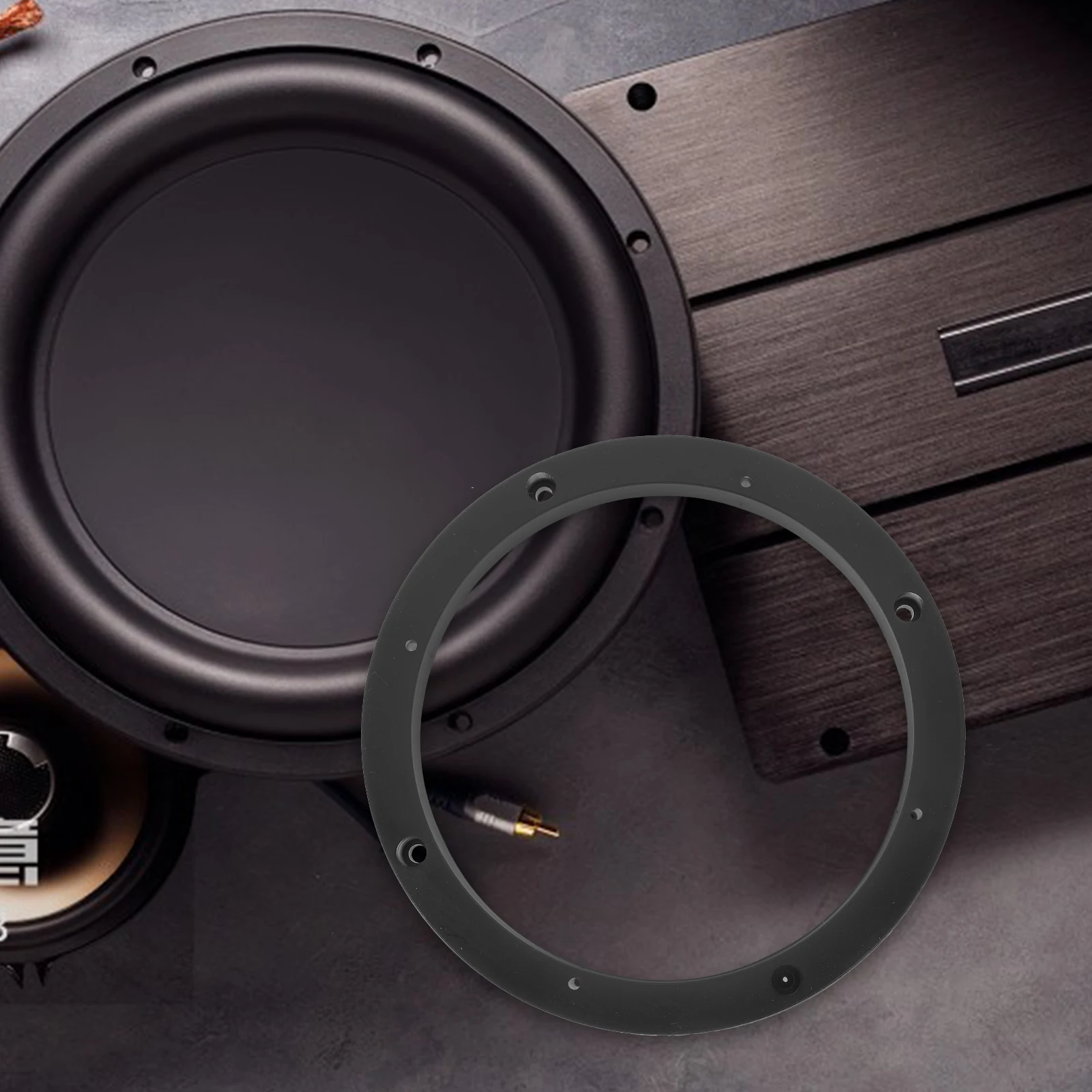 

2pcs Adapter Car Ring Car Pad Inch Rings Rings Spacers Speaker 6.5 Speaker Cushion Spacer Spacer 6.5