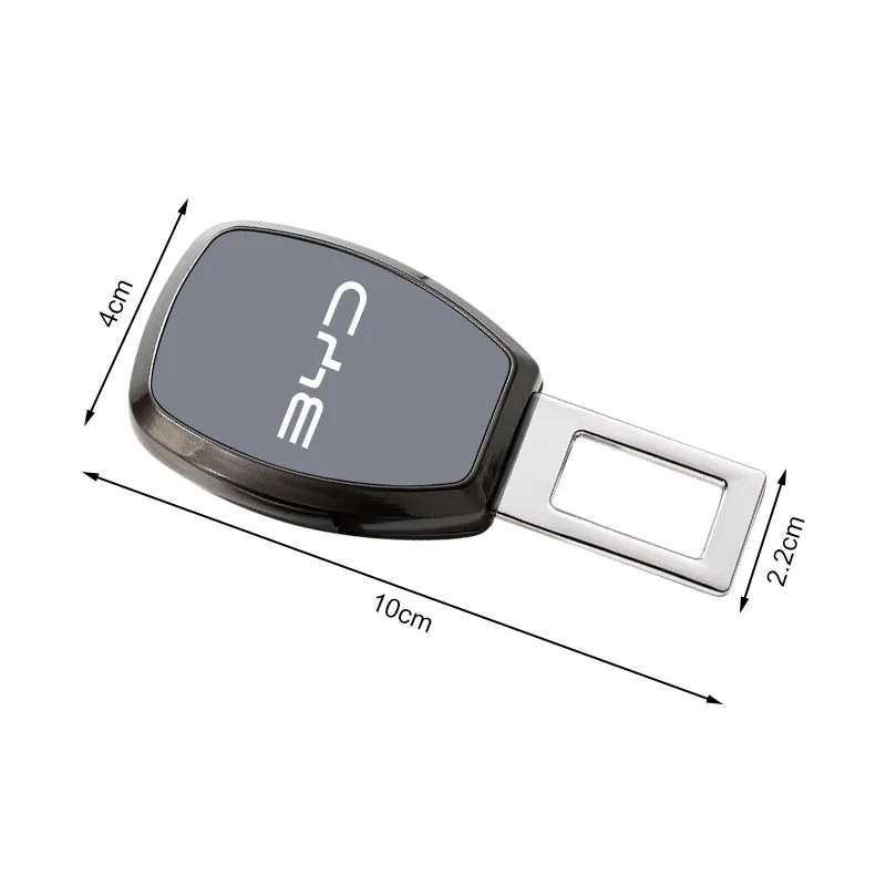 1Pcs Car Safety Seat Lock Buckle Car Seat Belt Clip Extension Plug Clip For BYD F3 I3 F0 F6 S6 S8 E5 E6 G3 G6 L3 S7 M6 Tang