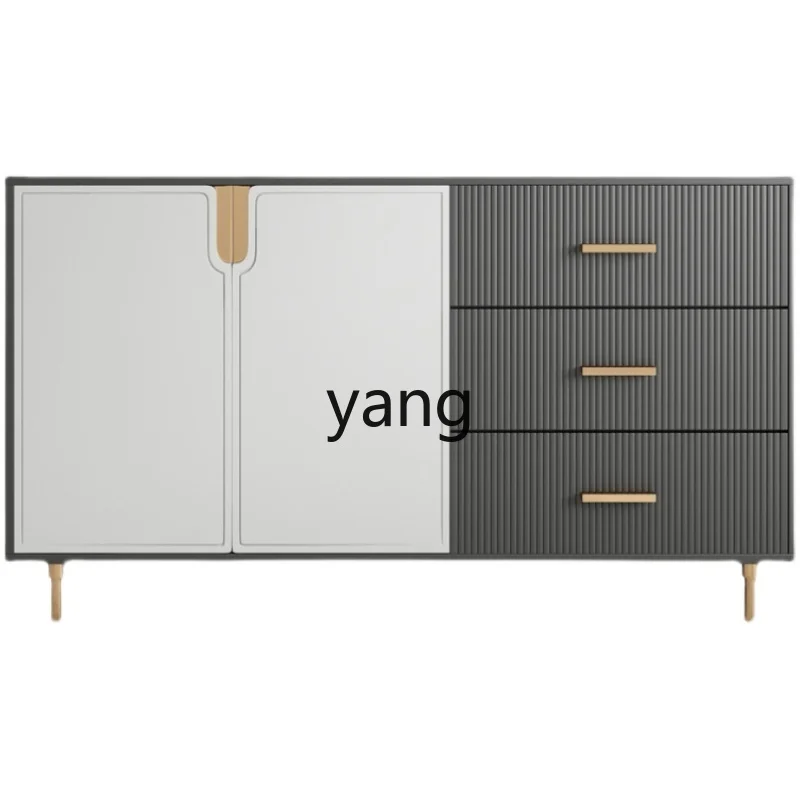 

XYY light luxury dining side cabinet post-modern minimalist tea cabinet against the wall restaurant locker