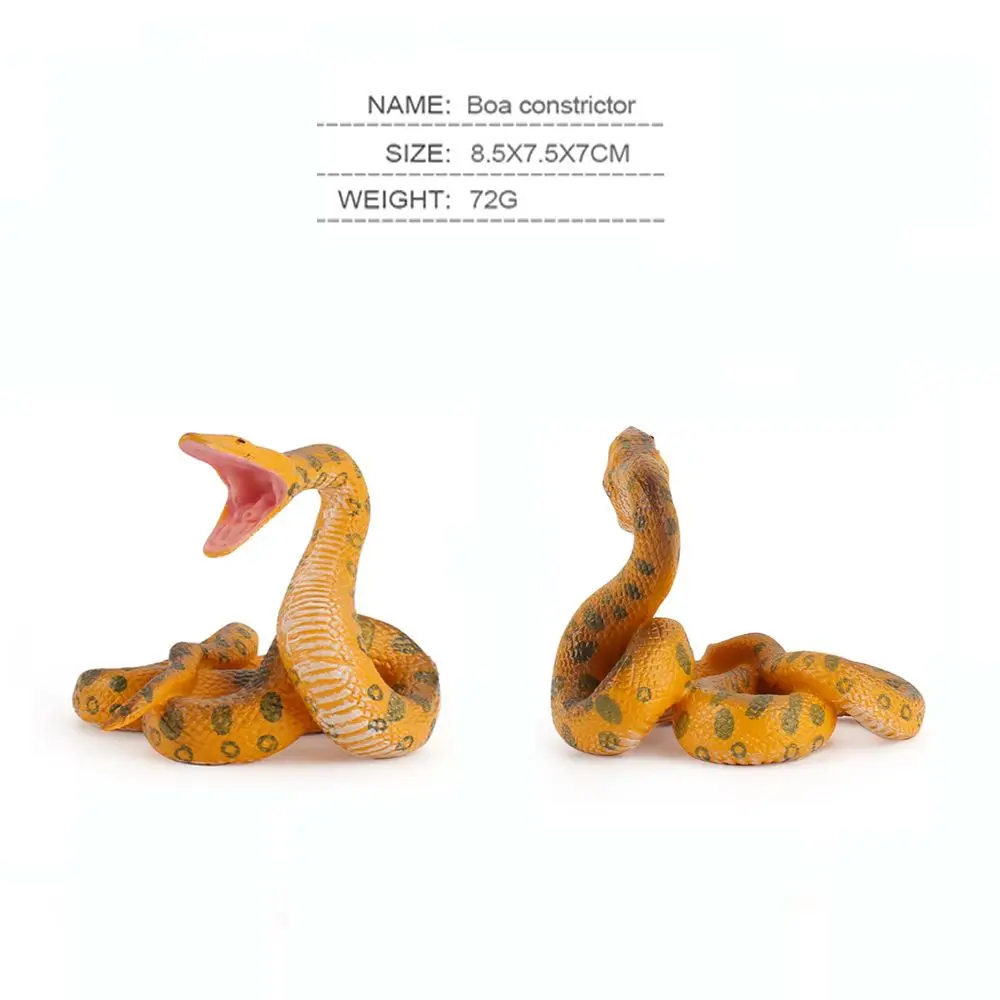 Accessoires de farces amusants, Simulation d'halloween, serpent, modèle Animal, jouets, figurine de serpent en caoutchouc pour enfants | Adulte