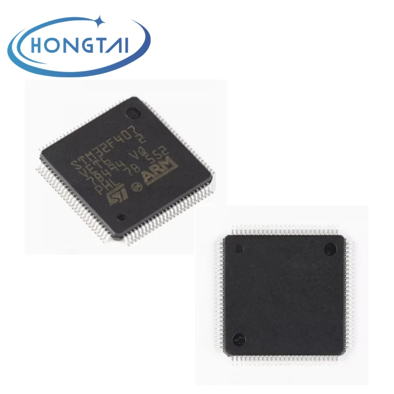 

5PCs-100PCs STM32F407VET6 LQFP-100 STM32F407 ARM Cortex-M4 32Bit microcontroller MCU Original New