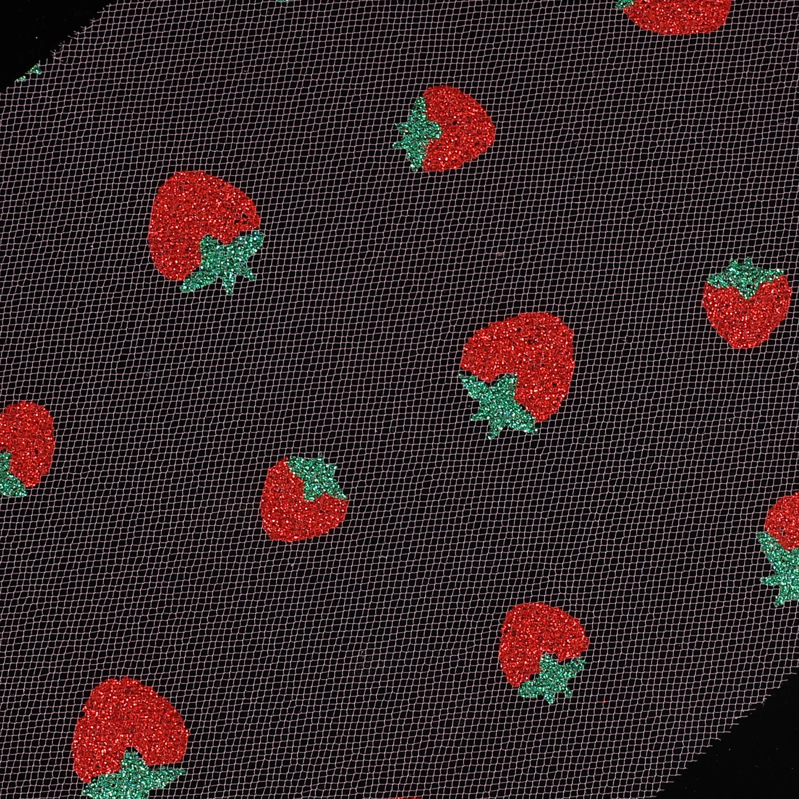 

Strawberry Yarn Hair Accessories Headdress Gauze Ribbon Polyester Men and Women