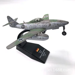 子供のためのドイツのwiiジェット戦闘機モデル,Me-262,金属合金航空機,ディスプレイおもちゃ,1:72