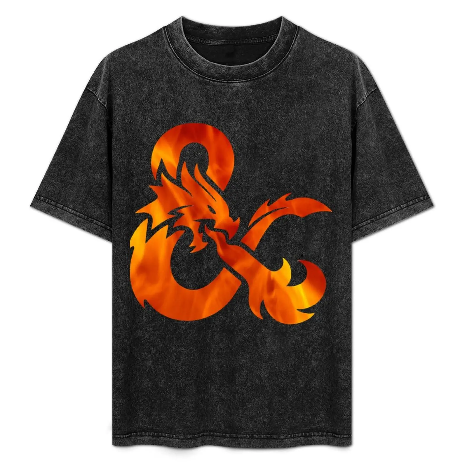 

Flaming DnD Ampersand T-Shirt Sun Protective Outdoor Tee Top