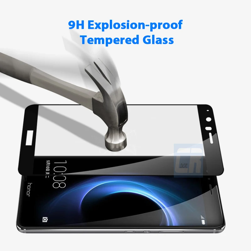 9H Full Cover Tempered Glass for Huawei P10 Nova 3i 2s Nova Plus GR3 GR5 2017 Screen Protector for Honor 7a 8x 8 9 10 Lite Glass