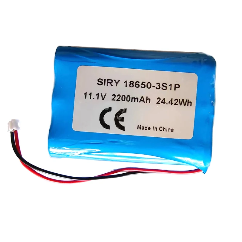 

High Quality 11.1V 2200mAh 3S1P100% New 18650 Lithium-ion Battery Pack With PH Plug For Backup Power Ups CCTV Camerar, Etc