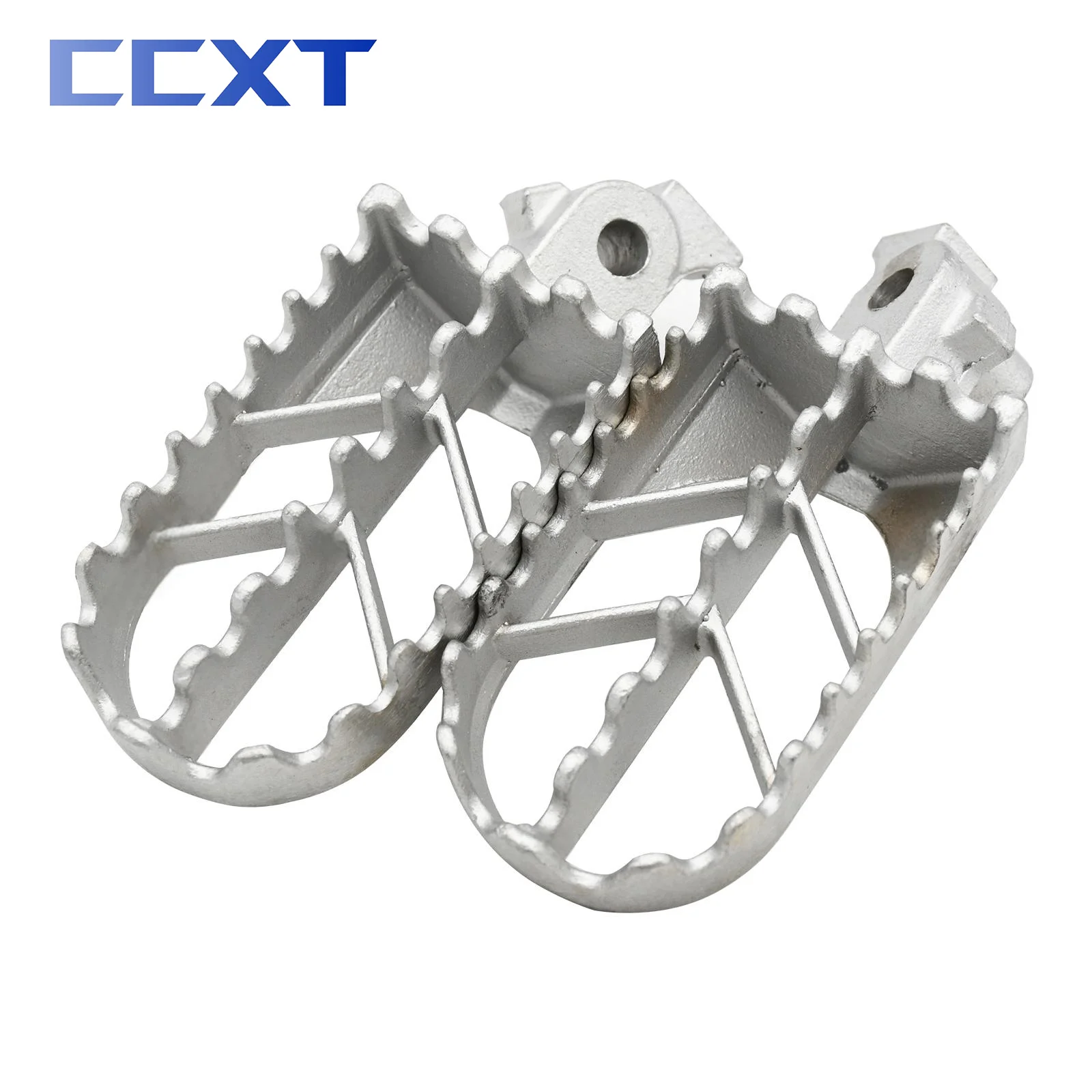 Dirt Bike Stainless Steel Motorcycle Foot Peg Rest Pedal Footpegs For Honda XR XRF CRF 50 50R 70 100F Motocross Universal Parts