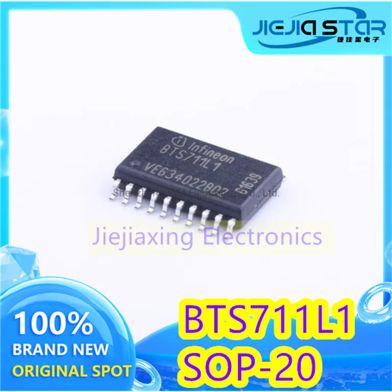 

(3/20pieces) BTS711L1 ITS711L1 ITS724G automotive power driver chip BTS724G 100% original stock brand new good quality