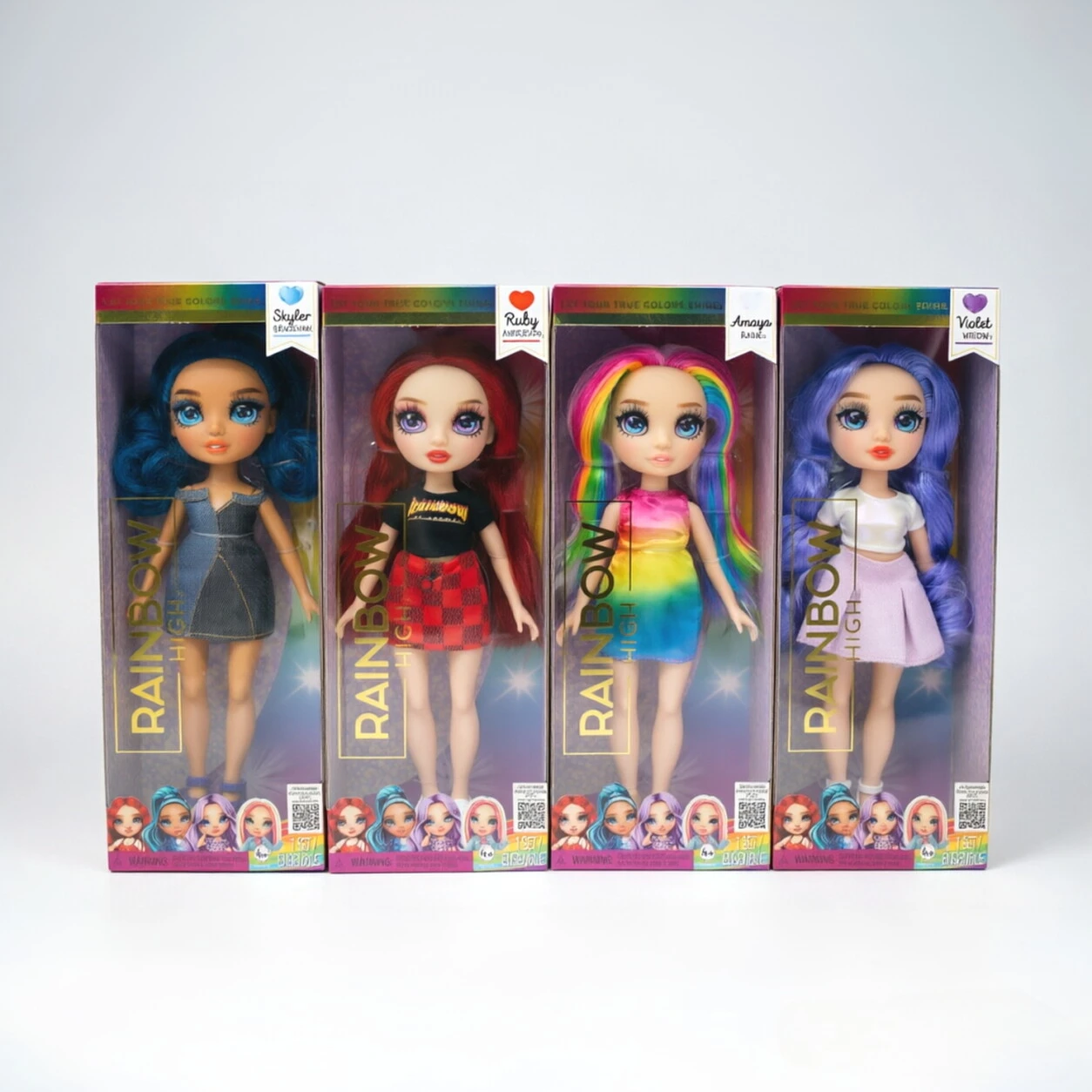 Muñeca articulada MGA Rainbow High, Ruby Anderson, Skyler Bradshaw, Amaya Raine, Violet Willow, muñeca de moda articulada, regalo