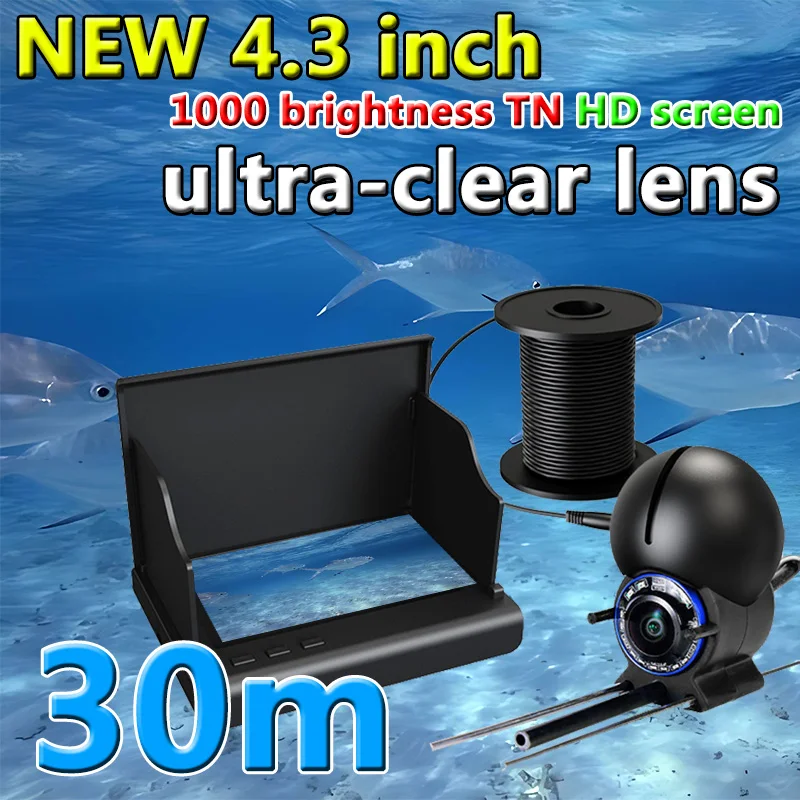 

4.3 inch TN screen,ultra-clear lens,fish finder underwater ,fish finder for fishing,visual fish finder ,fishing camera ﻿