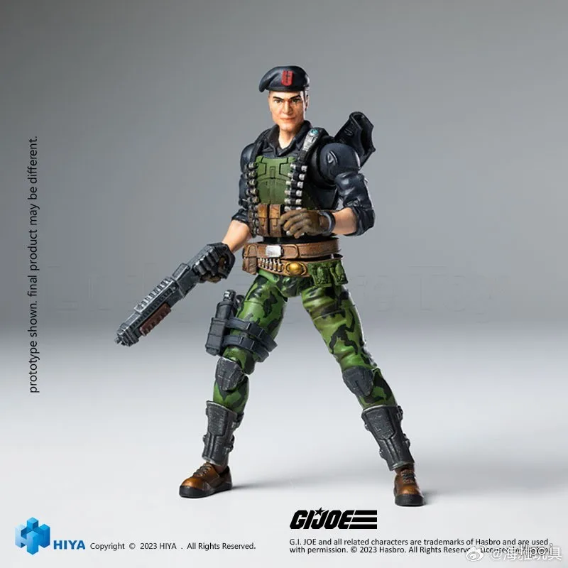 【Original】HIYA 1/18 Exquisite Mini Series G.I.Joe Lady Jaye Anime als Geschenk 4 Zoll Actionfigur Ornament Collection Modell Anime
