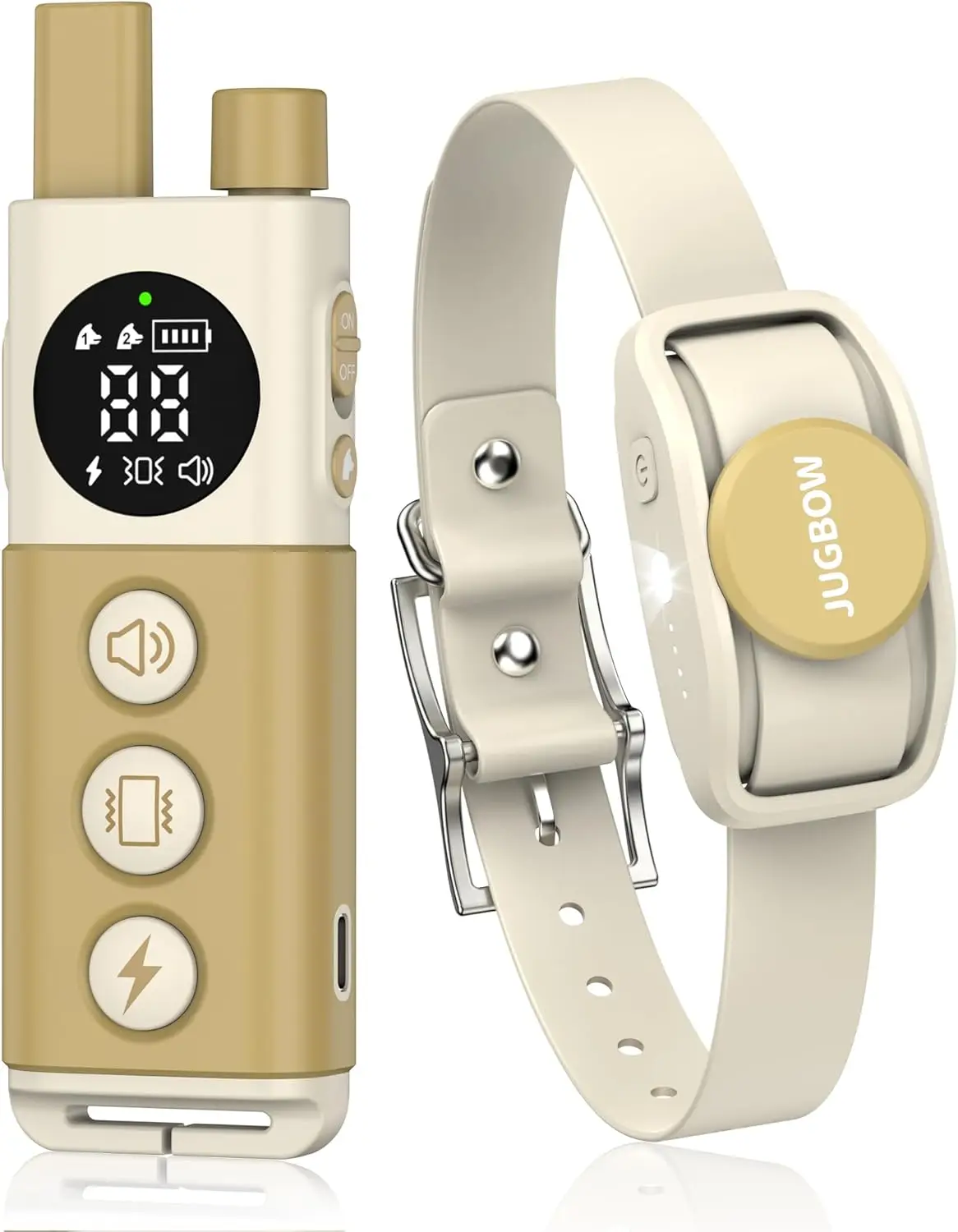 

Remote Dog Training Collar with 4200FT Range, 3 Modes, Waterproof & Rechargeable for Small to Large Dogs