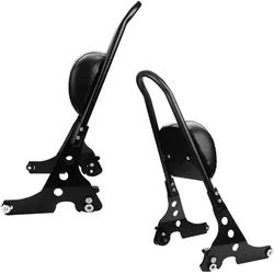 Motocicleta destacável encosto traseiro do passageiro, Sissy Bar Seat, Harley Sportster XL883C 883R 2004-2022 XL1200C 1200S 1996-2000